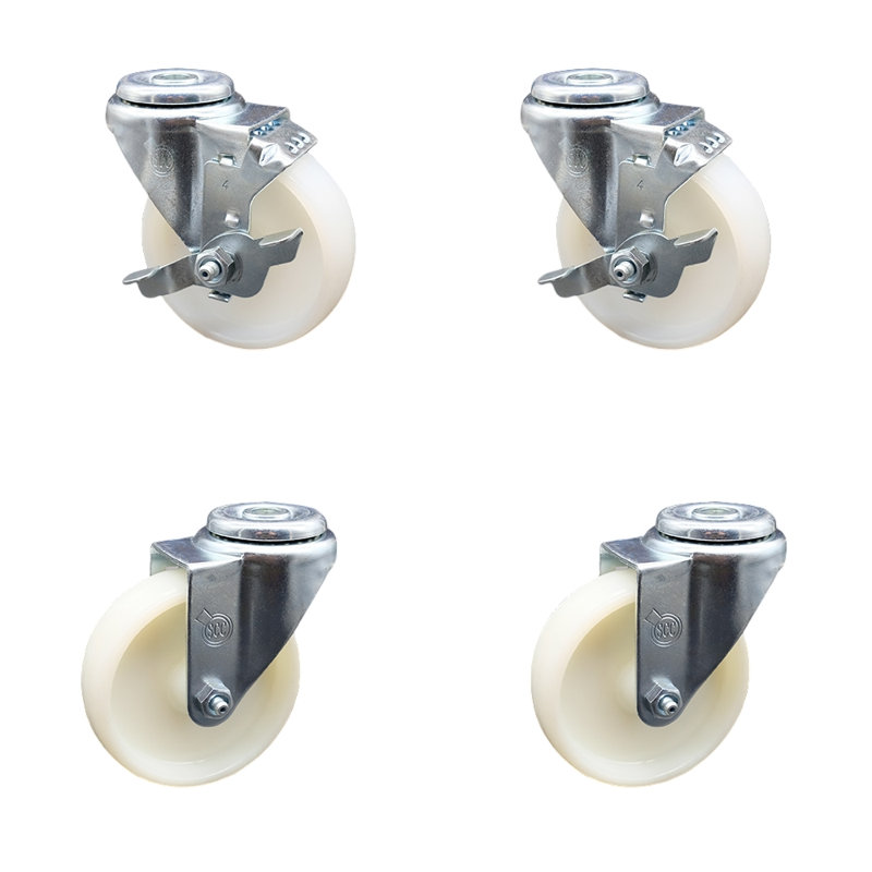 4-Piece Nylon Caster Set