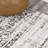 Tidal Modern Strie' Ivory/Black Rug-340162340