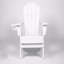 Chaise Adirondack pliante avec table d'appoint, ensemble de chaises Adirondack 3 pièces