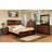 Walnut Solid wood Queen Size Bed