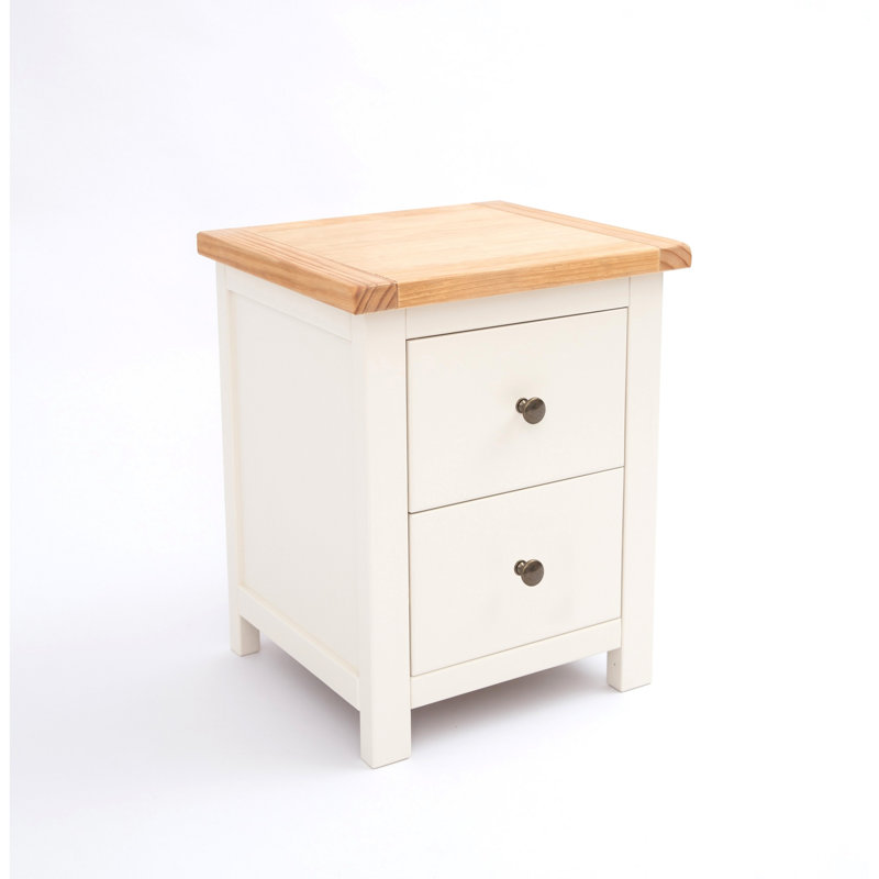 Mayson 45cm W Plywood / Laminate Board Bedside Table