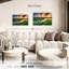 Coucher de soleil sur le terrain de golf Harpa-107499442