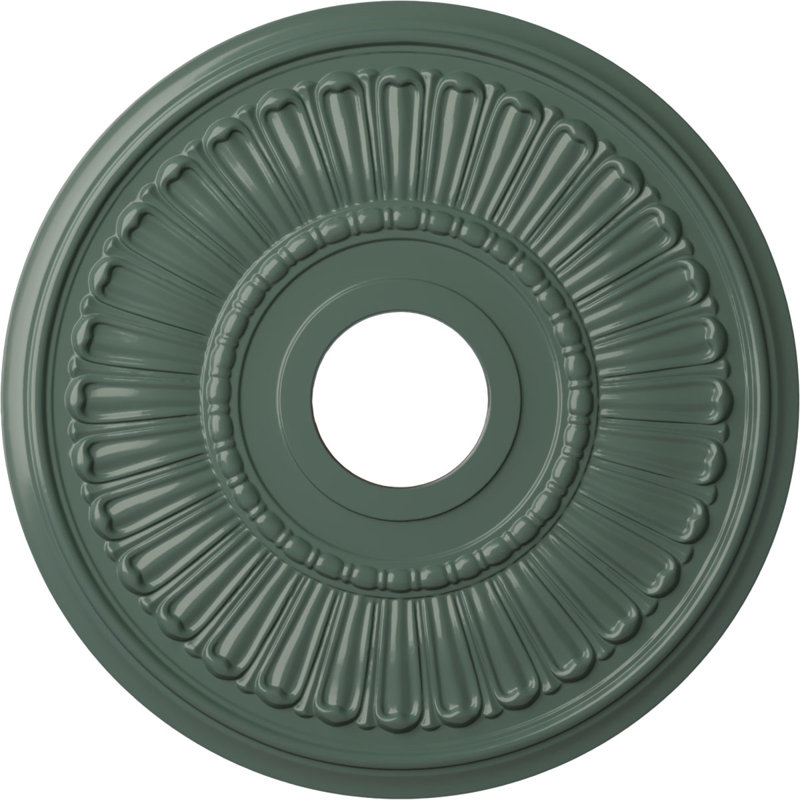 Médaillon de plafond H 16 po x l 16 po x P 0,75 po Melonie, Tourbillon de nuages