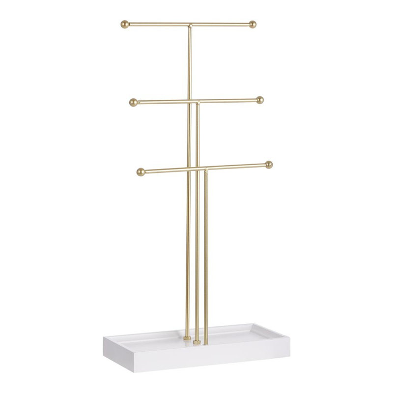 Metal Jewelry Organizer Tray + Portable