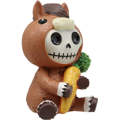 Figurine d'âne avec carotte géante Craig-James