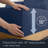 Luxclub 4 PC Navy Full Silky Soft Cooling Extra Deep Pocket Performance Sheet Set-123418294-134223522