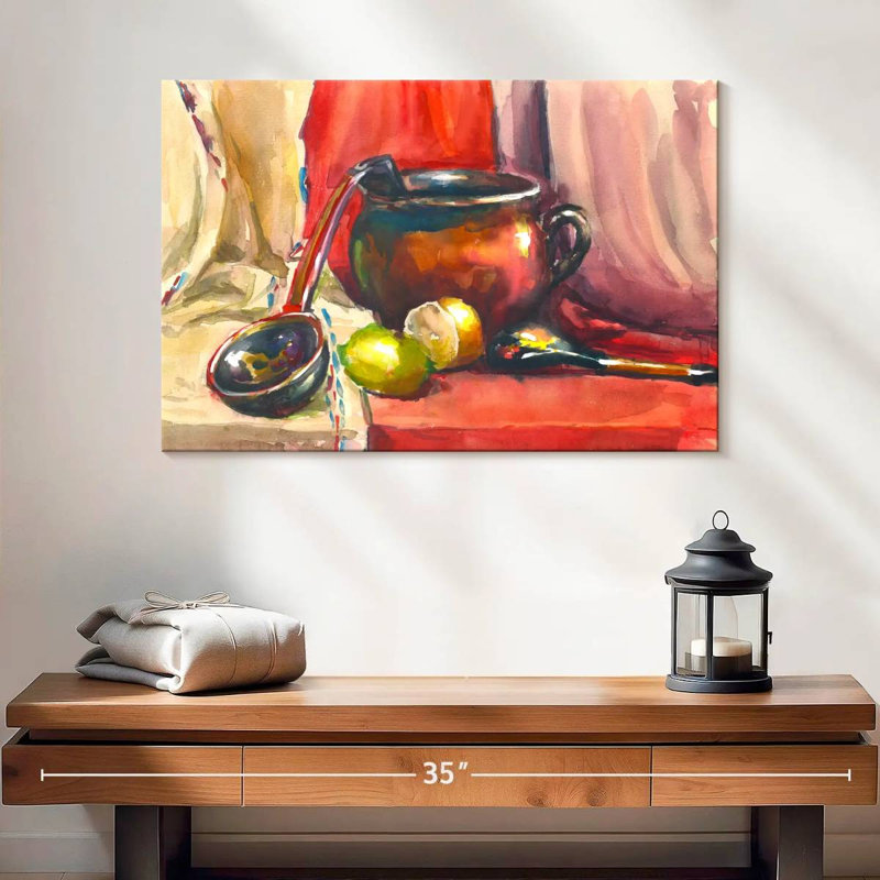 Senne Abstract Kitchen, 16" H x 24" W