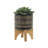 Includes plant rack flower pots