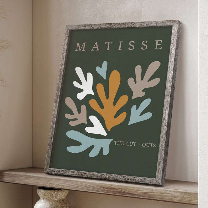 Matisse CDIII Framed Print Framed Print - Solid Wood, 11" H x 9" W
