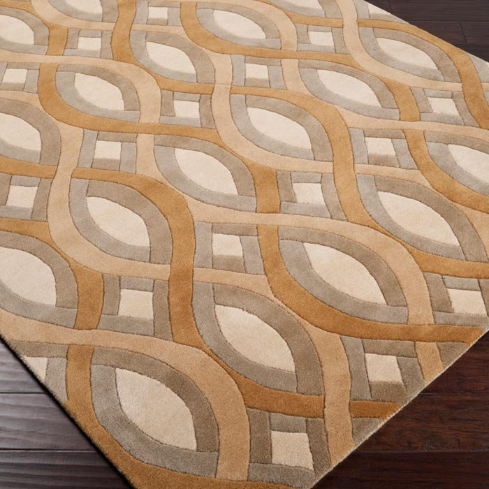 Donovan Wool Geometric Indoor Rug, Rectangle 9' x 13'