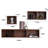 3-Piece Solid Wood Wall Shelf Set