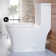 Concorde One-Piece Square Toilet, 14" Rough-In 1.1/1.6 Gpf