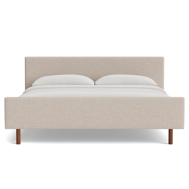 Skinny Fat Twin Bed, California King, Performance Weave - Natural