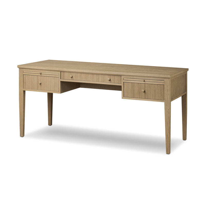 Executive Desk, Light Weathered Oak