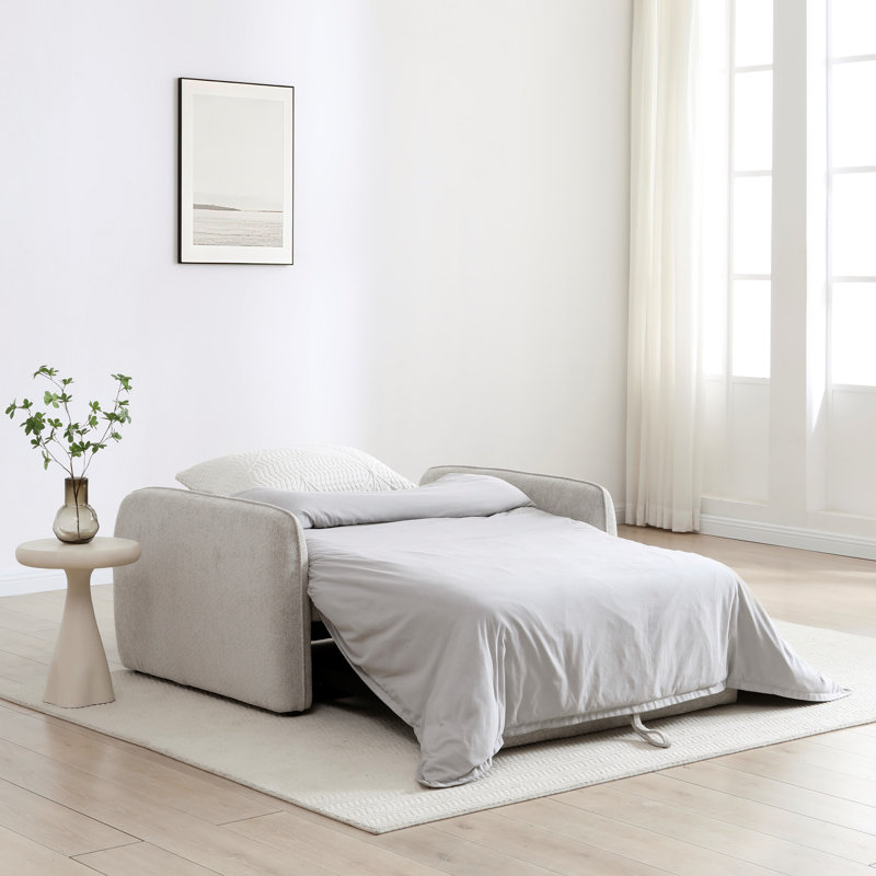 2 Seater Chenille Sofa Bed