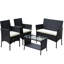 Siège de canapé d'extérieur 4 pièces 4 pièces-2130737687