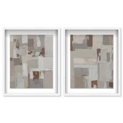 In Place Set Framed Graphic Art