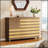 Hand-Carved 55 Inch Buffet Sideboard With 2 Drawers, 3 Doors, And Adjustable Shelves For Elegant Storage And Display