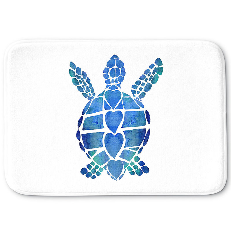 Non-Slip Bath Mat, 34" W x 21" L x 1" H