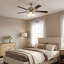 Ventilateur de plafond de 52 po avec éclairage à DEL-88061662-88061663