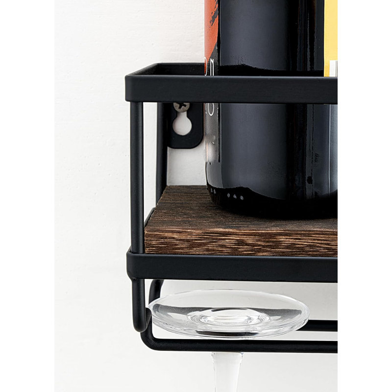 Wall Mounted Wine Rack