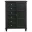 Commode à 8 tiroirs Fraser noir-579833717