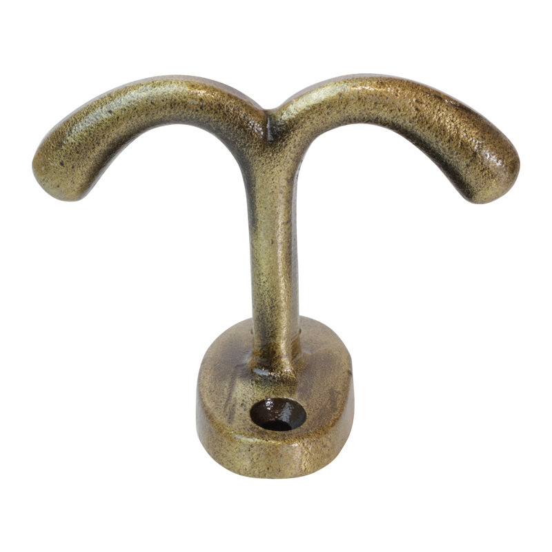 Crochet mural Iron, Laiton antique