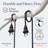 15-Light 48 ft. Outdoor Plug-in 2W 3000k LED Hanging Edison Spiral Filament String Lights