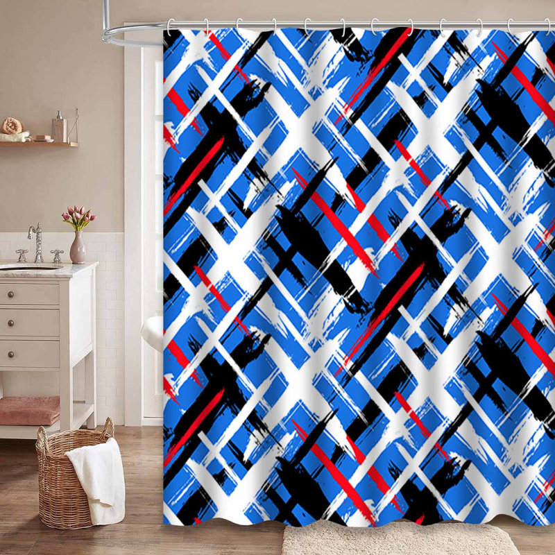 Rideau de douche Bold, 72" L x 78" W