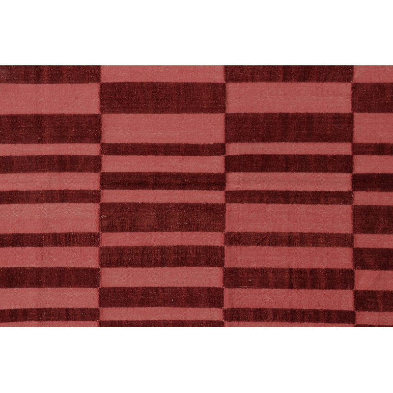 Cotton Geometric Area Rug, Rectangle 10' x 14'