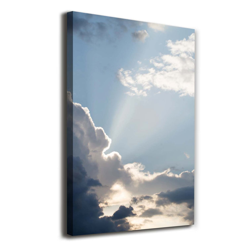 Clouds In The Sky - Wrapped Canvas Print