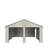 Large Metal Storage Shed Garage Shed-100704647