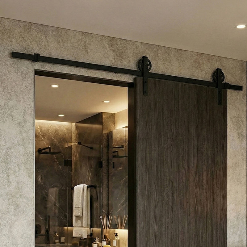 Sliding Barn Door Hardware Kit, 34m, 200cm