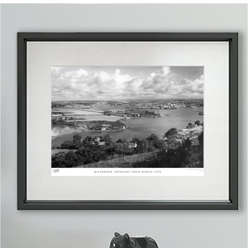 Millbrook, Homoaze From Maker C1955 - Single Picture Frame Print, 45cm H x 60cm W x 2.3cm D