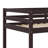 Wood Twin Over Twin Low Bunk Bed With Ladder-1014742009