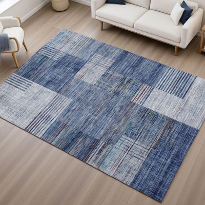 Premium Machine Washable Mayfield AMF2149 geometric Rug