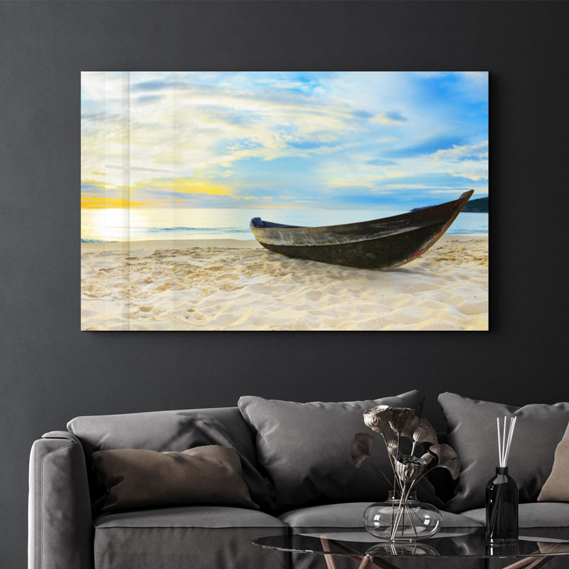 Peinture décorative en verre trempé