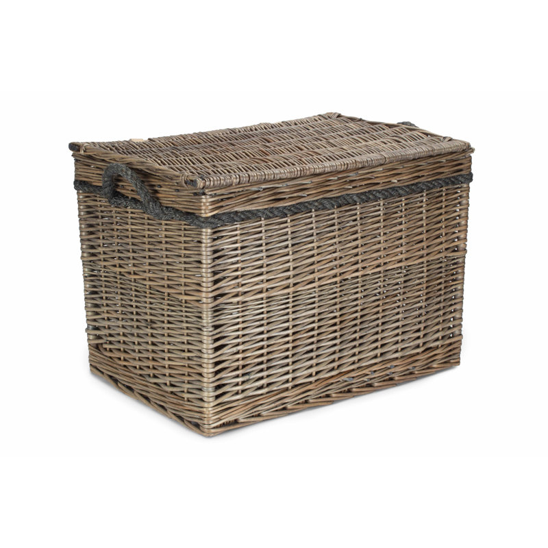 23" Wicker Unlined Storage Hamper