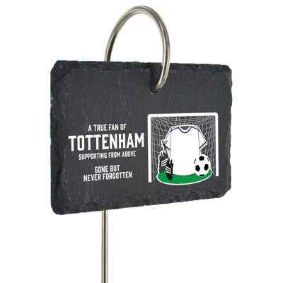 Bozuwa Tottenham Football Slate Grave Memorial Plaque