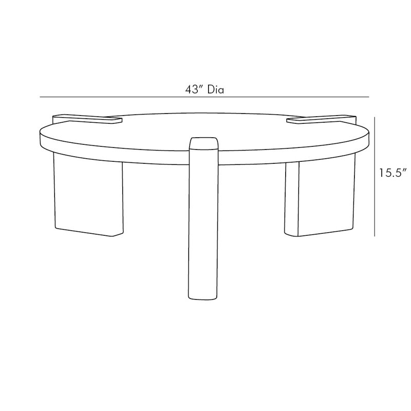 Forrest Solid Wood Coffee Table