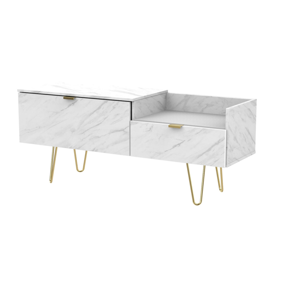 Fully Assembled Myakka TV Stand for TVs up to 55"