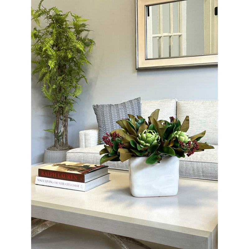 Magnolia Holiday Floral Arrangement