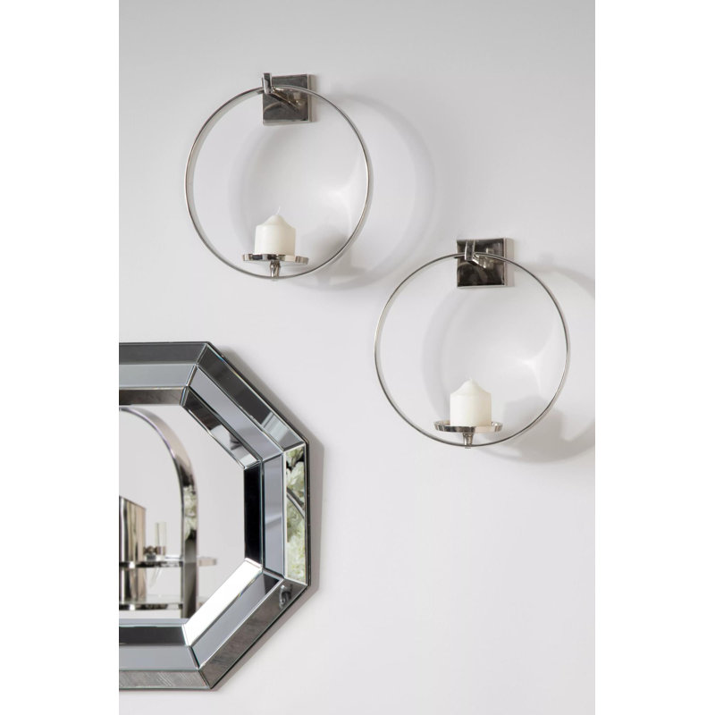 Carley Glass Flat Wall Mirror