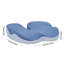 Butterfly-Shaped Memory Foam Seat Cushion-59783991