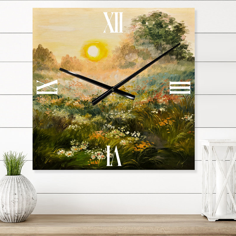 Horloge murale, Moyen
