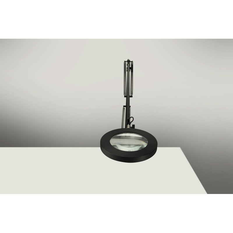 Adley Metal Clip On Lamp, Black