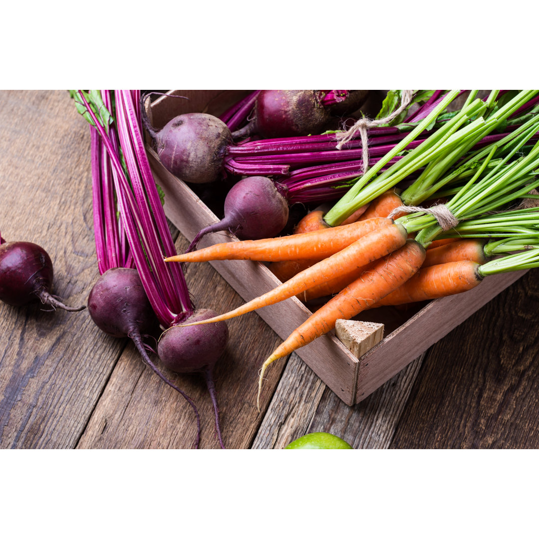 Fresh Farm Vegetables by Istetiana - Wrapped Canvas Print