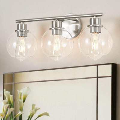 Éclairage pour salle de bain 3 lumières DEL Haiden