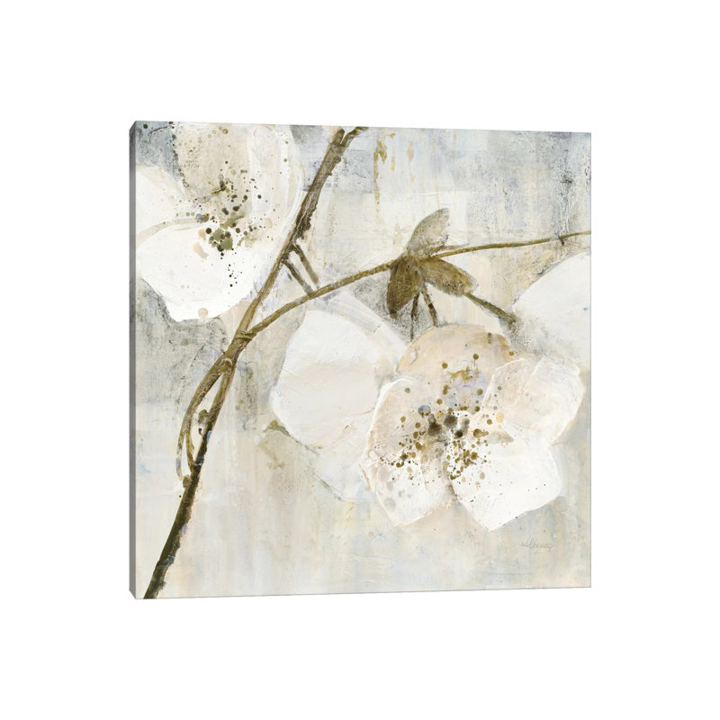Elegance In Greige II by Albena Hristova - Wrapped Canvas Print, 45.72 cm H x 45.72 cm W x 3.175 cm D