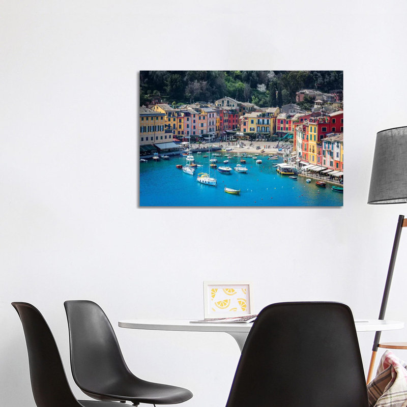 Portofino by Marco Carmassi - No Frame Print on Canvas, 101.6 cm H x 66.04 cm W x 1.91 cm D